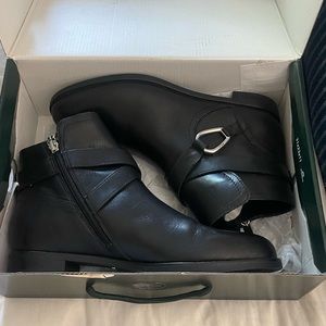 Ralph Lauren Size 8 Leather Booties